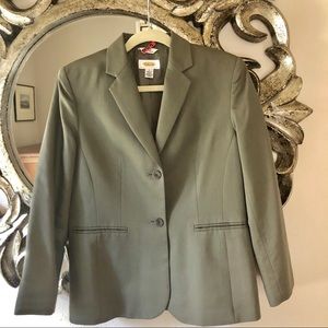Talbots Olive Green Blazer